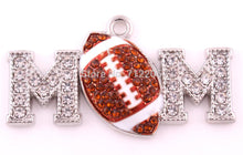 Mother's day jewelry 10pcs a lot zinc studded Heirloom finds rhodium plated