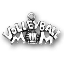 my shape 30Pcs Fashion Word Volleyball Mom DIY Charm Jewelry-in Charms from