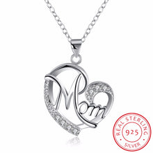 INALIS Heart Mum & Baby Necklaces I Love My Mother 925 Sterling Silver Mama