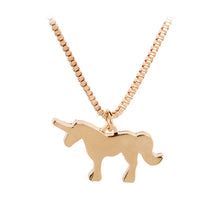 My little pony Necklaces unicorn Animal horse Necklace anime gold Silver Pl