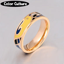 Dubai Jewelry New Design Style Ceramic Ring Colorful Ring Stainless Steel G