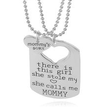 2017 hot new fashion chain sets of family members simple trend Mom and Dad