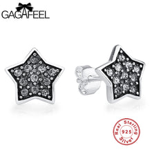 GAGAFEEL Earrings For Women Girls Stud Pending 925 Sterling Silver Drop Cut