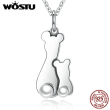 2017 New Arrival Real Authentic 925 Sterling Silver Perles Deer Mom&Child M