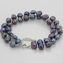 YYW Wedding Mom Gifts AAA Grade Real Natural Freshwater Pearl Bracelet Whit