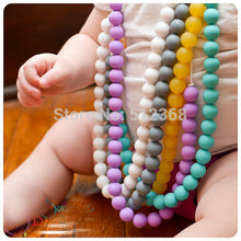 Silicone Teething Necklace Jewellery Bubblegum Beads multi For mom fashion