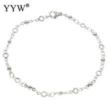 YYW New Hot Punk Women Men Mom Stainless Steel Jewelry Bracelet Lovely Tiny