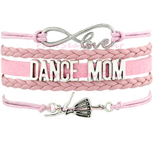 Custom Infinity Love Dance Mom Bracelet Dancer Dancing Ballet Girl Bracelet
