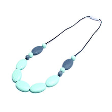MSH.SUN Baby Silicone teeth beads necklace Food grade Light Green beads nec