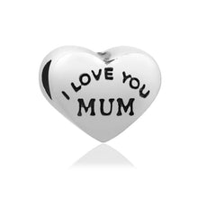 Lemegeton Heart Shape Precise Polishing Stainless Steel Family Jewelry I LO