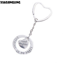 XIAOJINGLING Hollow Keychains Granddaughter Grandma Mom Aunt Daughter Siste