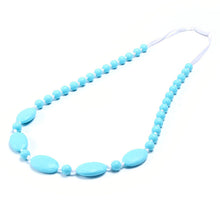 Food grade silicone beads necklace for mom to wear baby infant kids soft te