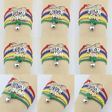 (10 Pieces/Lot) Infinity Love Autism Mom Grandma Nana Mum Sister Dad Aunt B