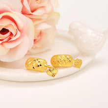 2pairs Ethiopian/Nigeria/Kenya /Ghana Yellow Gold fashion clip earrings