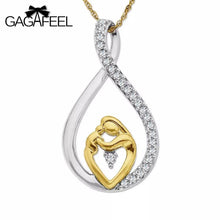 100% Original 925 Sterling Silver Pendants for Women Crystal Endless Love S