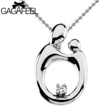 GAGAFEEL New Solid 925 Sterling Silver Pendant fit for Necklace Mom Baby Lo