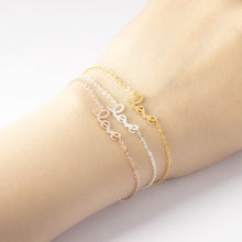 Rose Gold Color Love Charm Bracelet For Women Letter Jewelry Valentine's Da