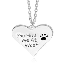 Daisies New Christmas Mom Gift Pet Cat Dog Paw Letter "you had me at woof"