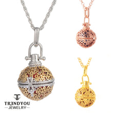 TRENDYOU Jewelry Harmony Ball Necklaces With Link Chain Sounding Round Copp