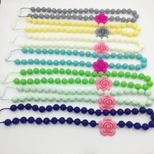 Silicone teething Necklace Flower, Silicone Nursing Necklace Breastfeeding