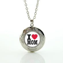 JWEIJIAO 2017 new Mother's Day Gifts I Love Mom locket pendant World's Best