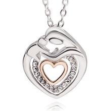 Mom And Baby Necklace Mother's Day Gift Mother Mum Son Daughter Child Cryst
