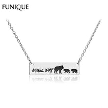 FUNIQUE 2017 New Fashion Animal Pattern Pendant Necklace Women Lady Mama Wo