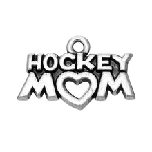 Skyrim 10pcs Hockey mom I love hockey & stick series sports charms-in Charm