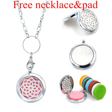 XX15 Stainless Steel Aromatherapy Diffuser "Mom &baby"Locket Floating perf