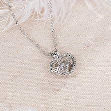 Wholesale Best MOM Luminous Necklace Heart Shape Pendant Choker Glowing Nec