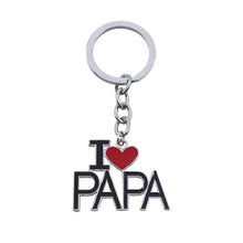 2017 New Arrive Cartoon Personality Lovers Keychain Key Ring Alloy Letter I
