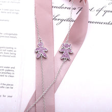 Slovecabin Europe Popular Jewelry Pure 925 Sterling Silver Boy And Girl Bra