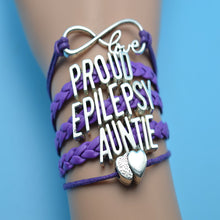 Infinity Love Proud Epilepsy Mom Grandmother Friend Auntie Sister Wife Char