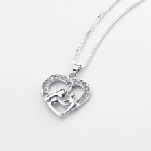 2017 Mom Necklace Baby Heart Pendant Mother Daughter Son Child Family Love