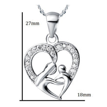 Fashion Jewelry Accessories I Love You Mom Heart Necklaces & Pendant With 9