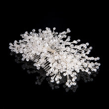 2017 New Hot White Crystal Hair Comb Vine Hair Jewelry For Women Bridal Hai