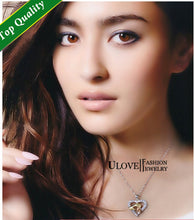 Bijouterie Silver Hand for Mom and Baby Heart Pendants Pingente Necklaces &