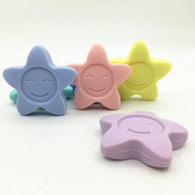 2017 NEW Silicone Beads Teething 20pc Chew Jewelry Flower Shaped Sensory B