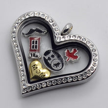 wholesale gold mom letters  floating charms for living glass memory glass l