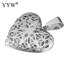 YYW Lover Mom Women Gifts European Jewelry Pendants Romantic Hollow Heart S