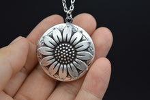 10pcs Vintage Sunflower Locket Pendant For Women Christmas Gift Daughter Mo