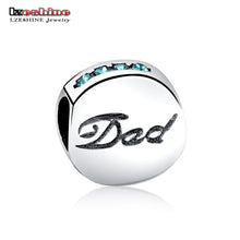 LZESHINE Fashion Charm Beads  S925 Sterling Silver Jewelry Beads AAA Zircon