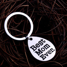 Best Mom Ever Keyring Family Mother's Gifts Jewelry Keychain Mommy Love Key