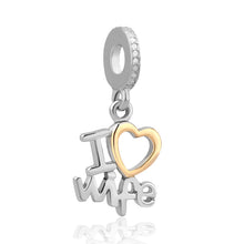 free shipping 1pc valentine's day mother day gift silver queen mom dad hang