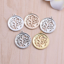 50pcs Hot Sale Gold/ Silver plated Tree of Life Mom You are the Heart of Fa