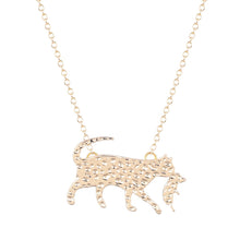 Todorova 10pcs Gold Silver Cat Mom Holding her Kid Kitten Animal Necklace P