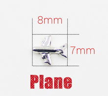Free Shipping! 20PCS Alloy Plane Floating Charms For Memory Glass Floating