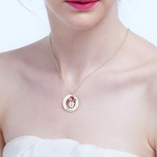 Wholesale Silver Baby Feet Necklace With Birthstone Personalized Mother Nec