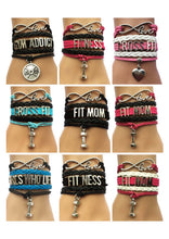 Drop Shipping Infinity Love Cross Fit/ Fit Mom/Fitness/Girls who Lift/Gym A
