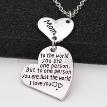 2017 Hand Stamped Jewelry The Love Between Mother and Daughter Is Forever H